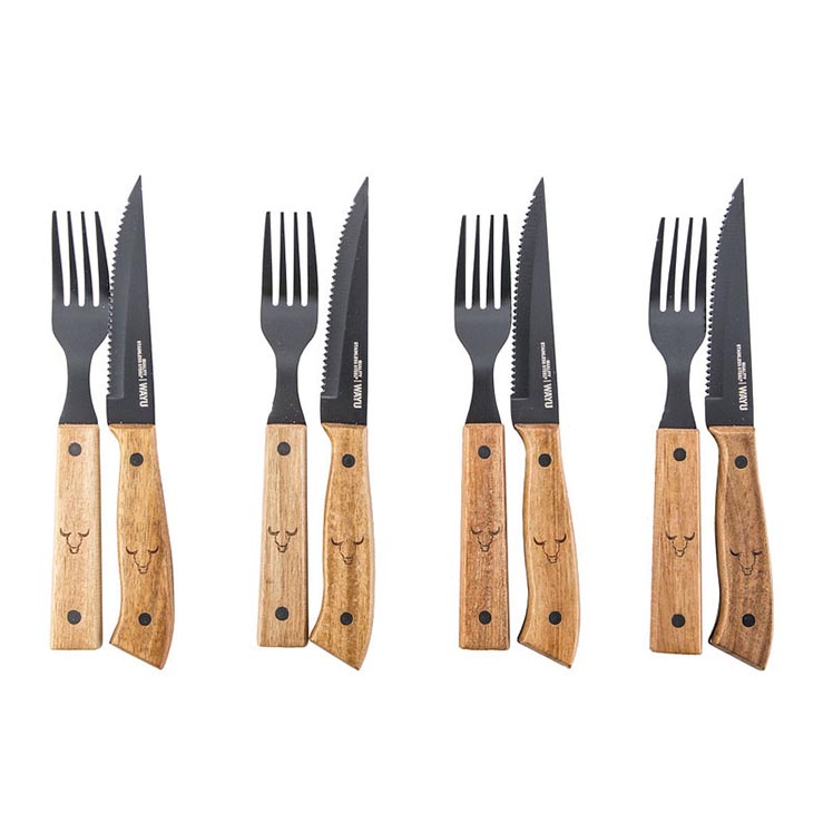 Set Cuchillos y Tenedores PRM 8pcs Wayu