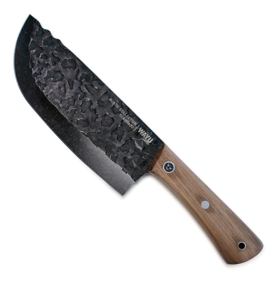 CUCHILLO CHEF CON FUNDA RUSTIC COLECCTION WAYU